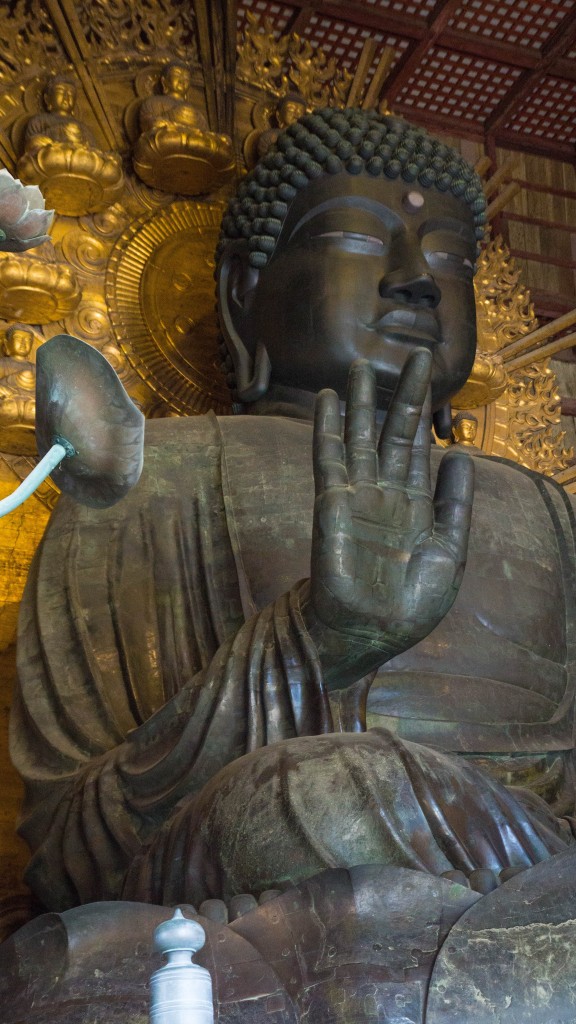 Daibutsu (Great Buddha) at Todai-ji (Great Eastern Temple), Nara, Japan | cultivatorkitchen.com