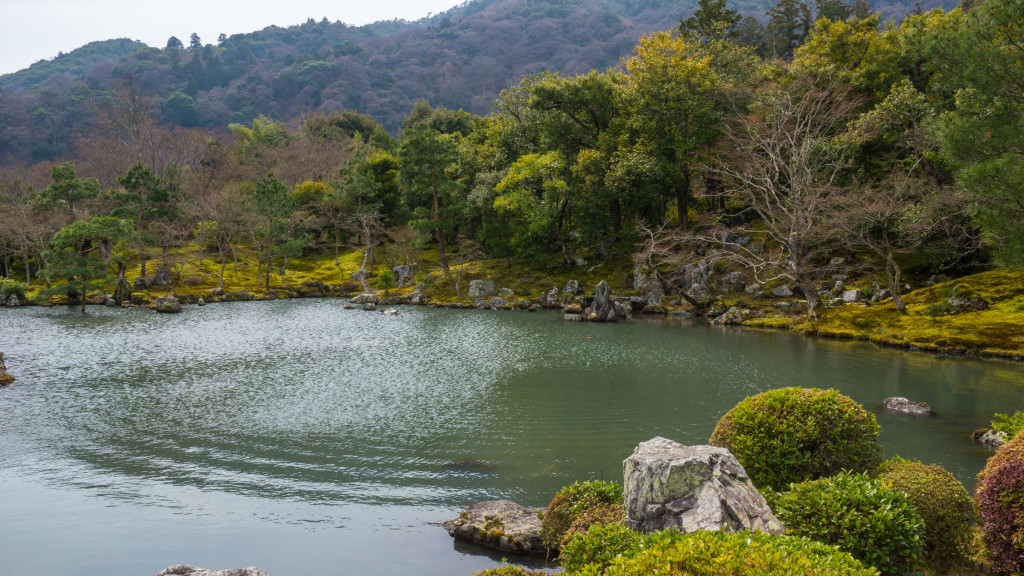 garden at Tenru-ji Temple, Arashiyama, Kyoto, Japan | cultivatorkitchen.com