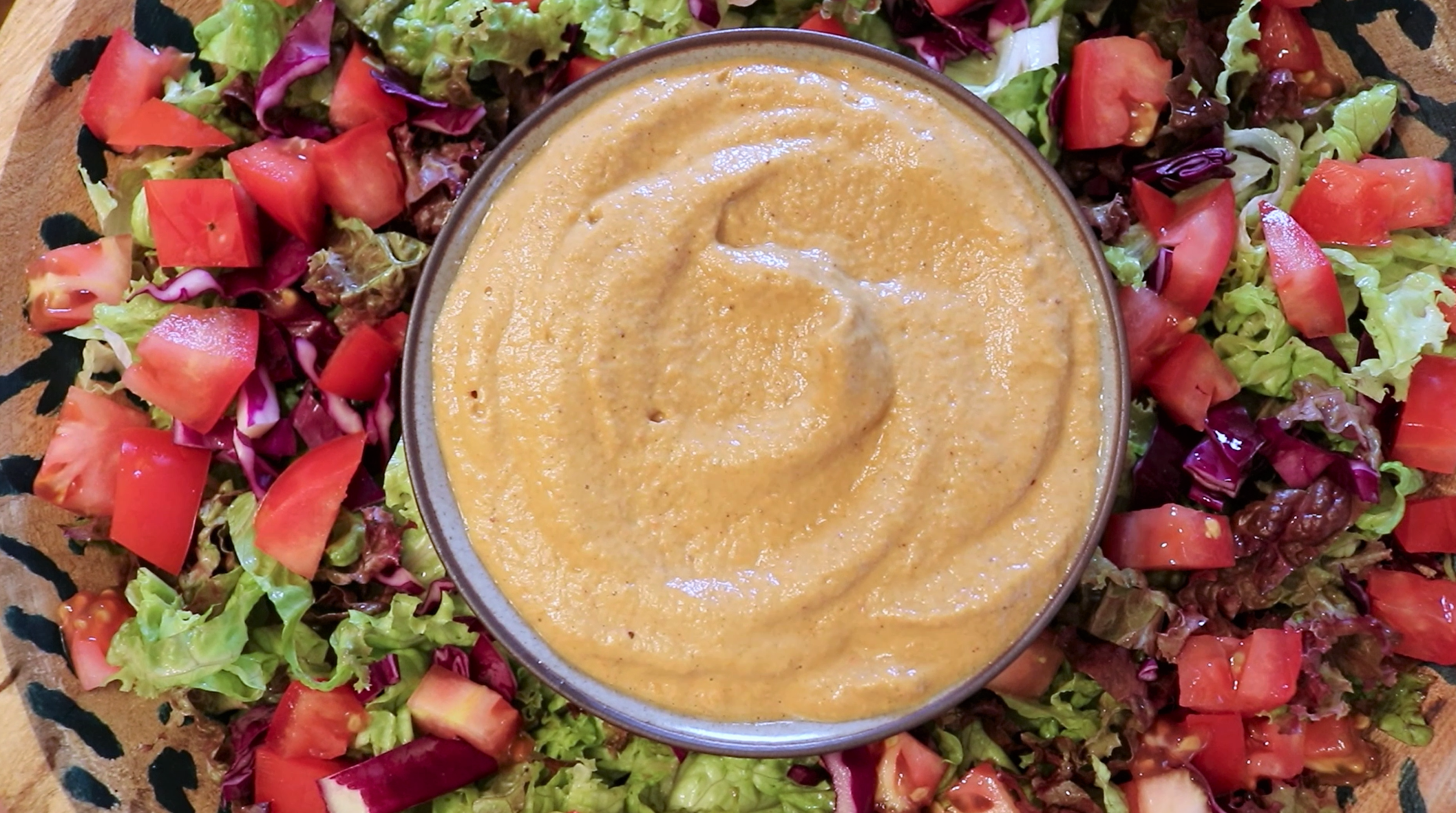Sundried Tomato Red Pepper Salad Dressing | No Salt Added & Low Fat Raw Vegan | Cultivator Kitchen