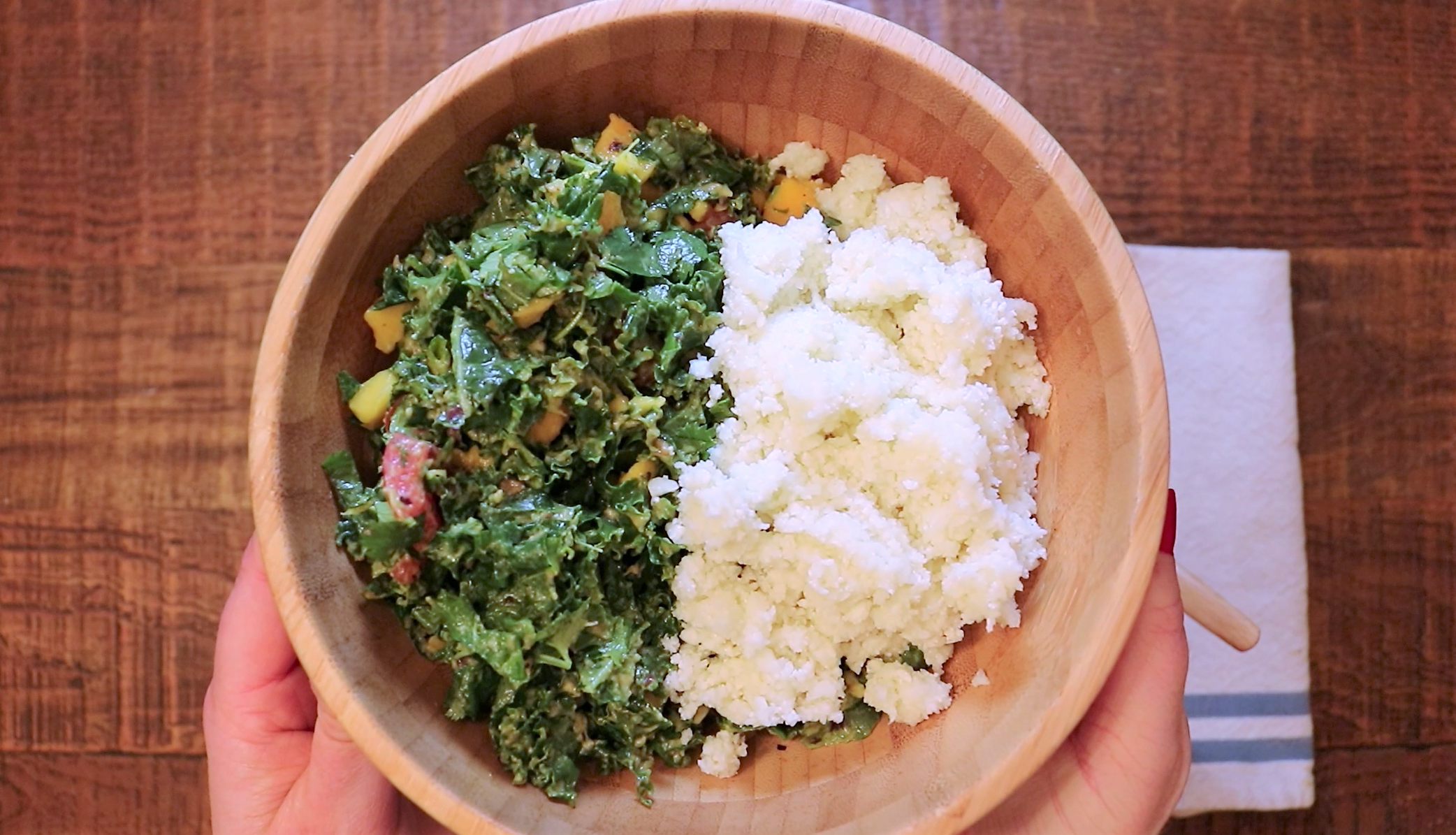 Easy Cauliflower Rice Recipe! Low Fat Raw Vegan (LFRV) | Cultivator Kitchen