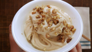 Salted Caramel Nice Cream Recipe! Low Fat Raw Vegan | Cultivator Kitchen