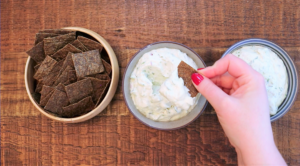 Raw Vegan Wild Ramp Dip & Easy Raw Spicy WrawP Crackers | Cultivator Kitchen