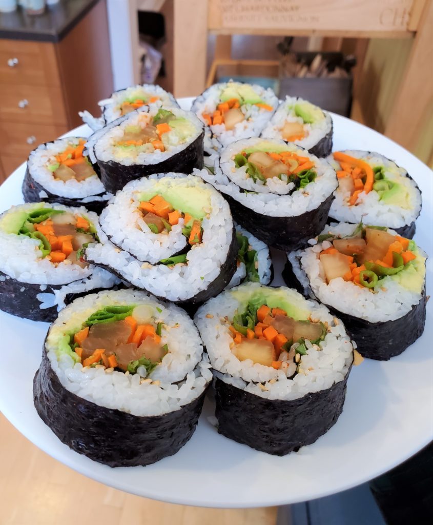 Vegan Kimbap Recipe! Korean Sushi Rolls | CultivatorKitchen.com