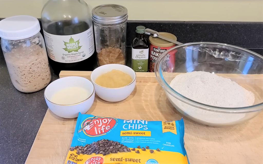 Chocolate Chip Sourdough Scones 🍫 Whole Grain Vegan & Oil-Free! CultivatorKitchen.com