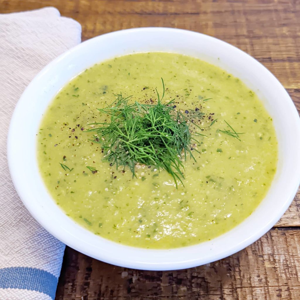 Potato Cucumber Soup 🍲 Vegan & Oil-Free! by CultivatorKitchen.com