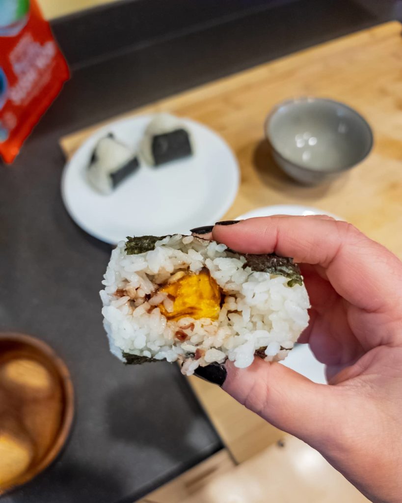 Kabocha Miso Onigiri 🍙 Japanese Rice Balls with Pumpkin | CultivatorKitchen.com