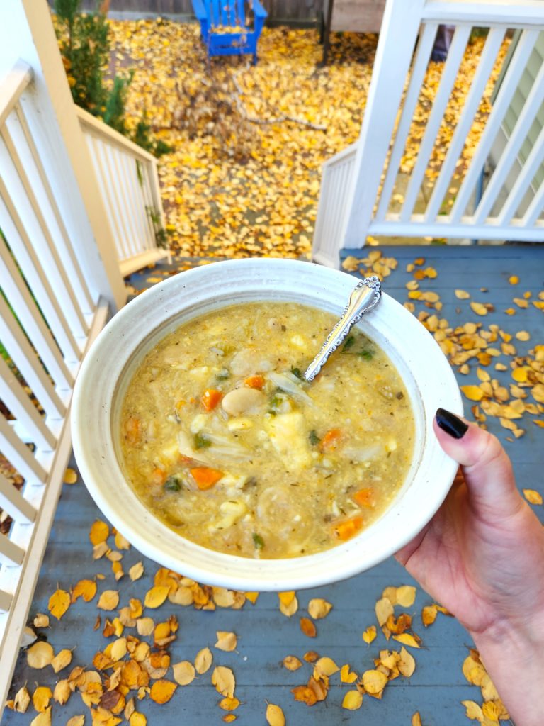 Cozy Fall Soup 🍲🍂Vegan & Gluten-Free #InstantPot Recipe www.CultivatorKitchen.com