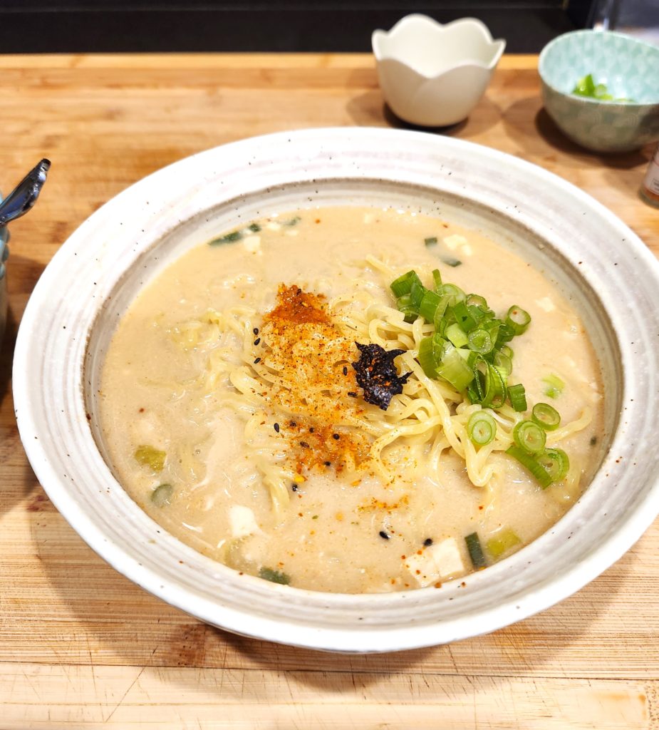 Vegan Miso Sesame Ramen 🍜 5 Minute Meal www.CultivatorKitchen.com