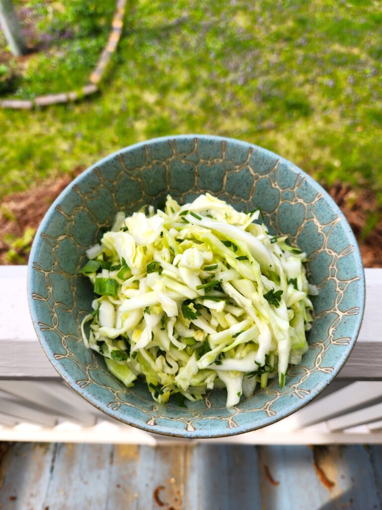 Lahanosalata 🥬 Greek Cabbage Salad! Vegan GF Raw www.CultivatorKitchen.com
